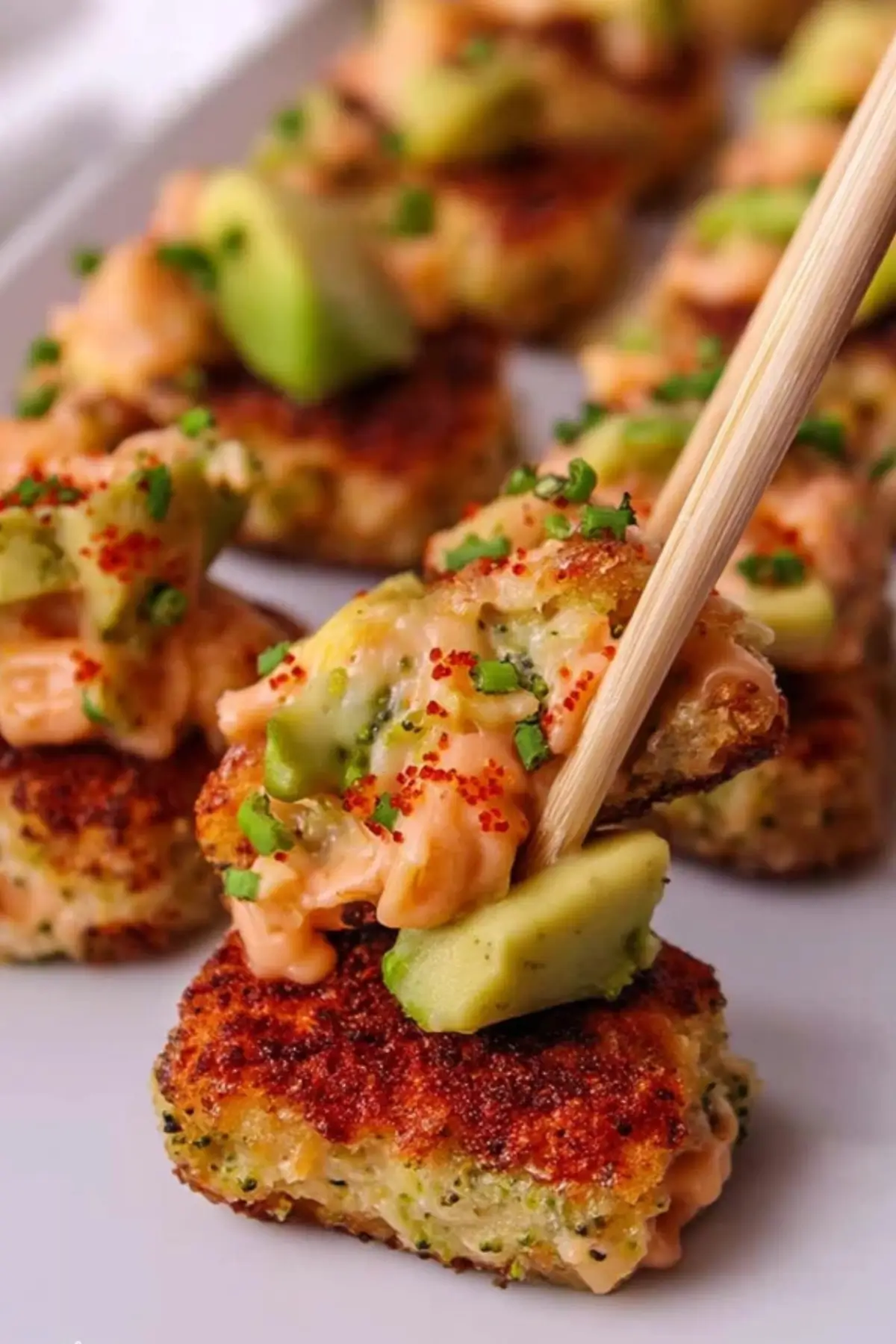 Knuspriger Lachsreis