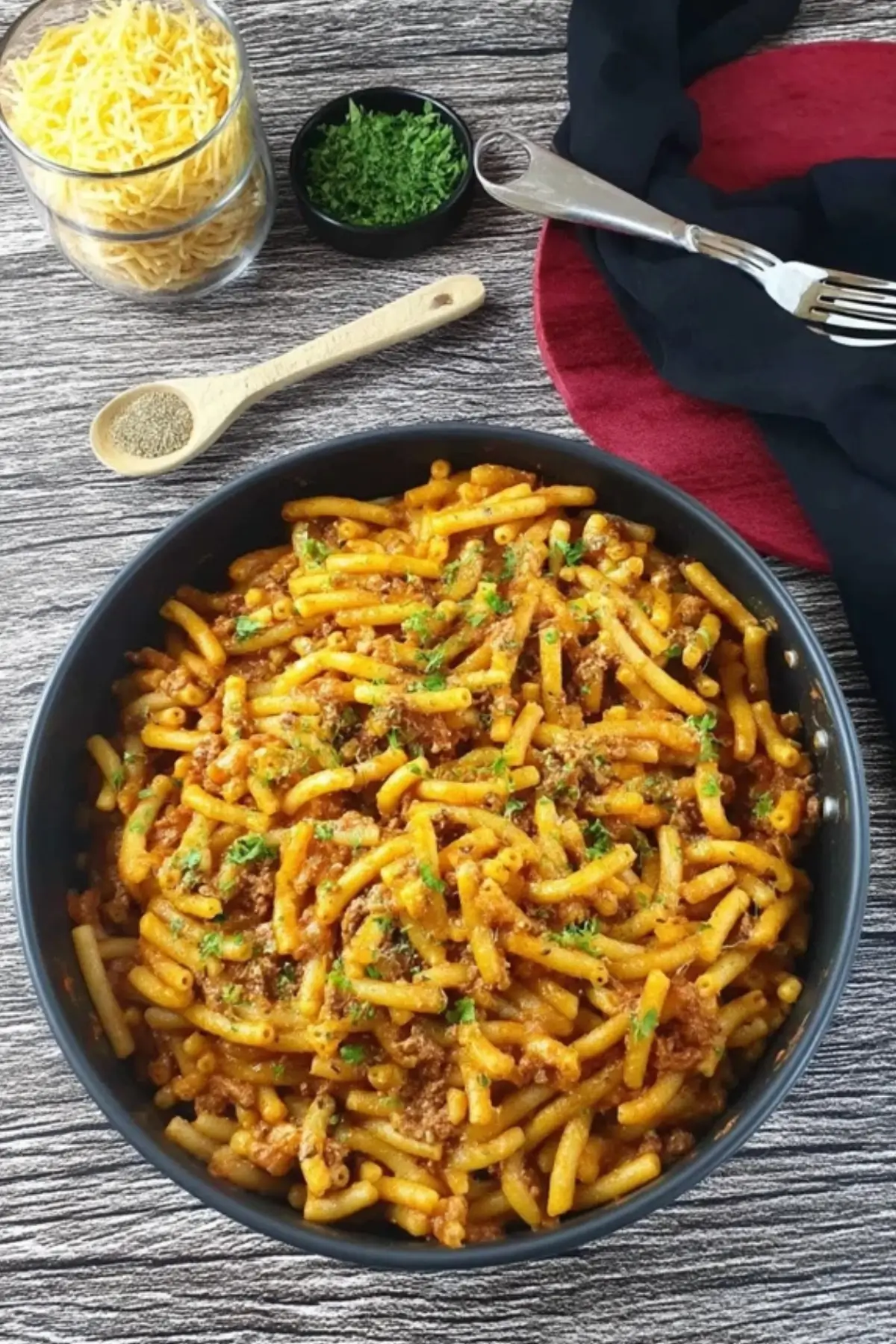 One Pot Makkaroni alla Mamma - Kochkomplizin One Pot Makkaroni alla Mamma - Kochkomplizin