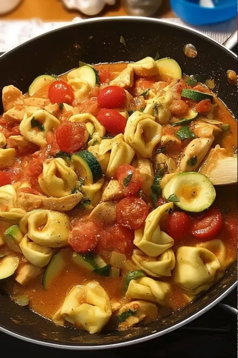 Tortellini-Hähnchen Toskana
