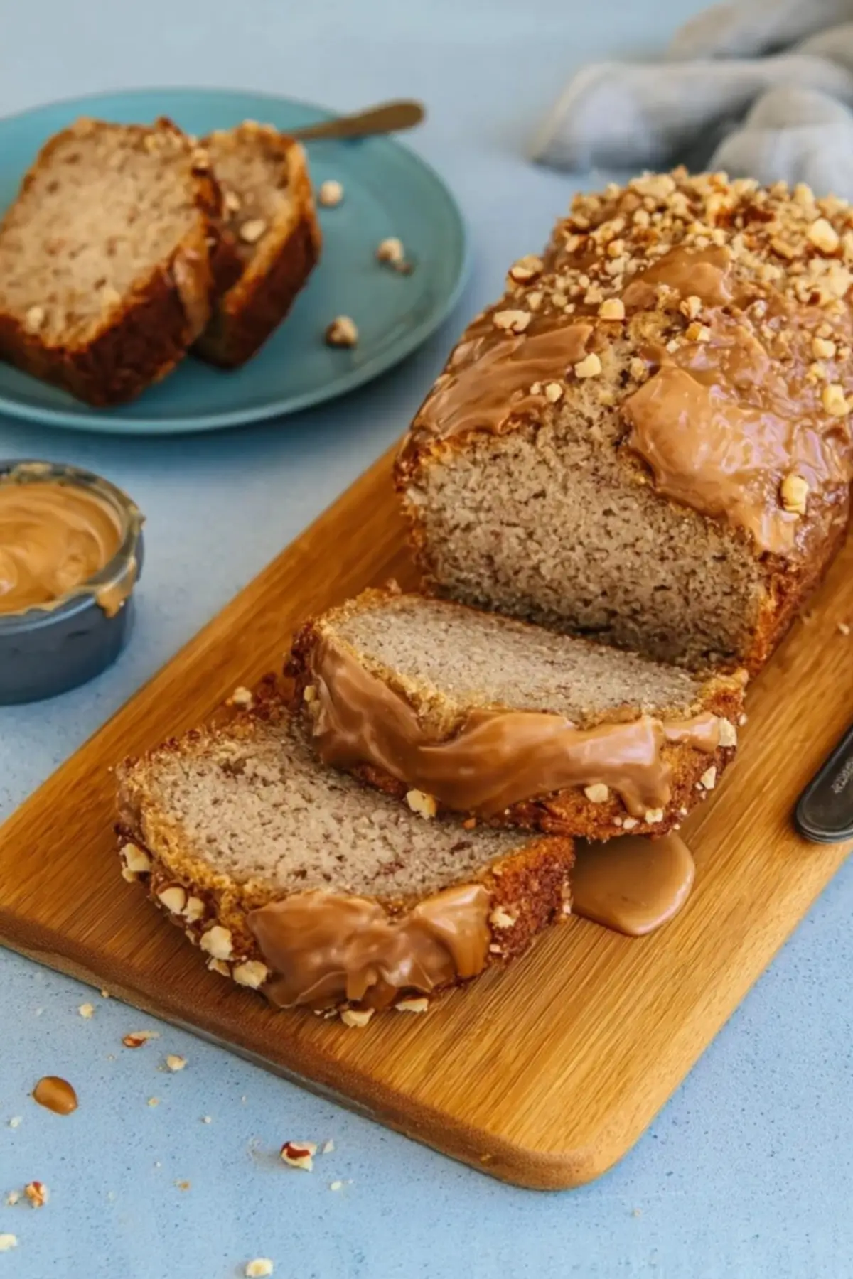 Haselnusskuchen aus der Kastenform