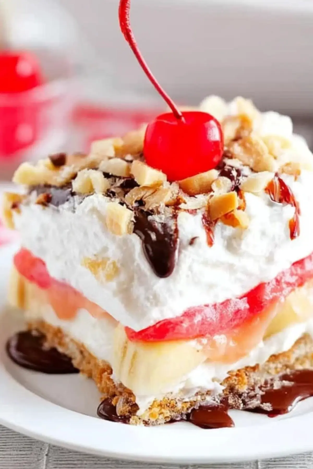 Bananensplit-Torte ohne Backen