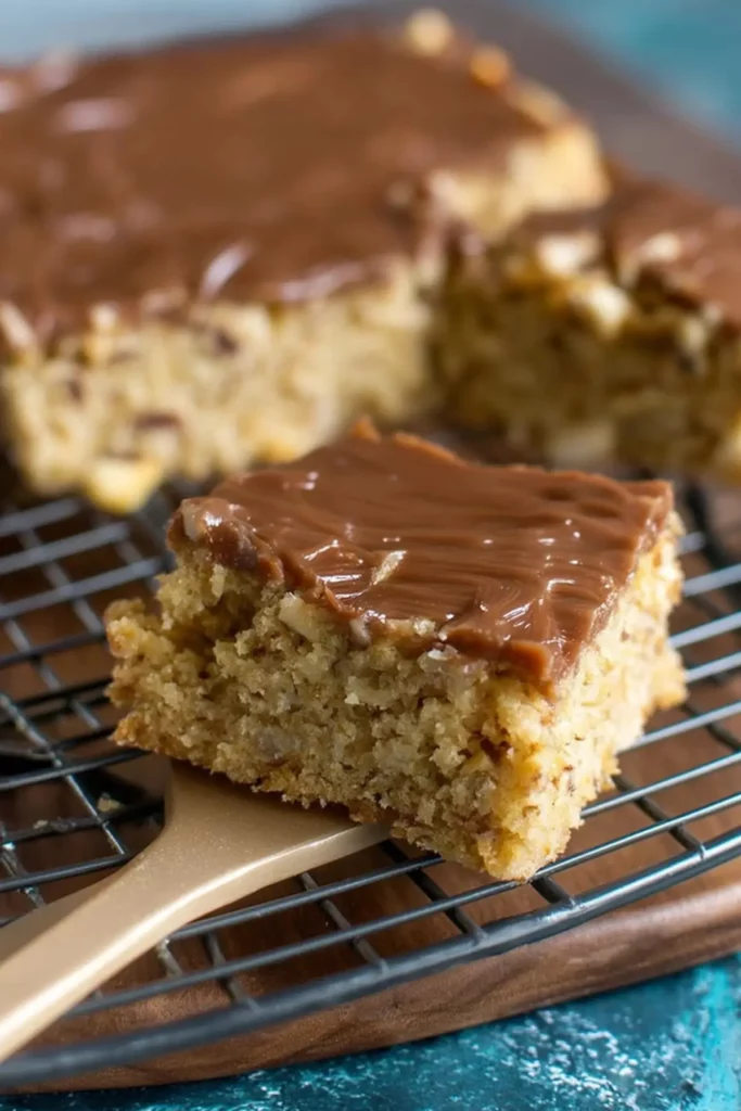 Marzipan Nuss Kuchen vom Blech