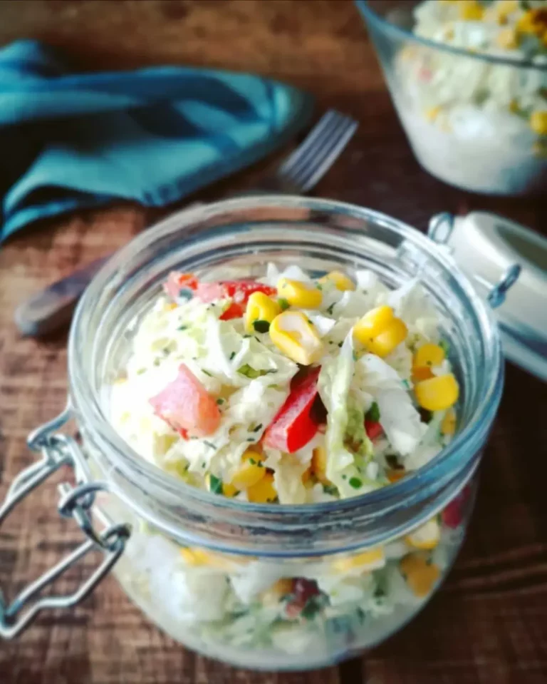 Knackiger Chinakohlsalat Rezept für Anfänger