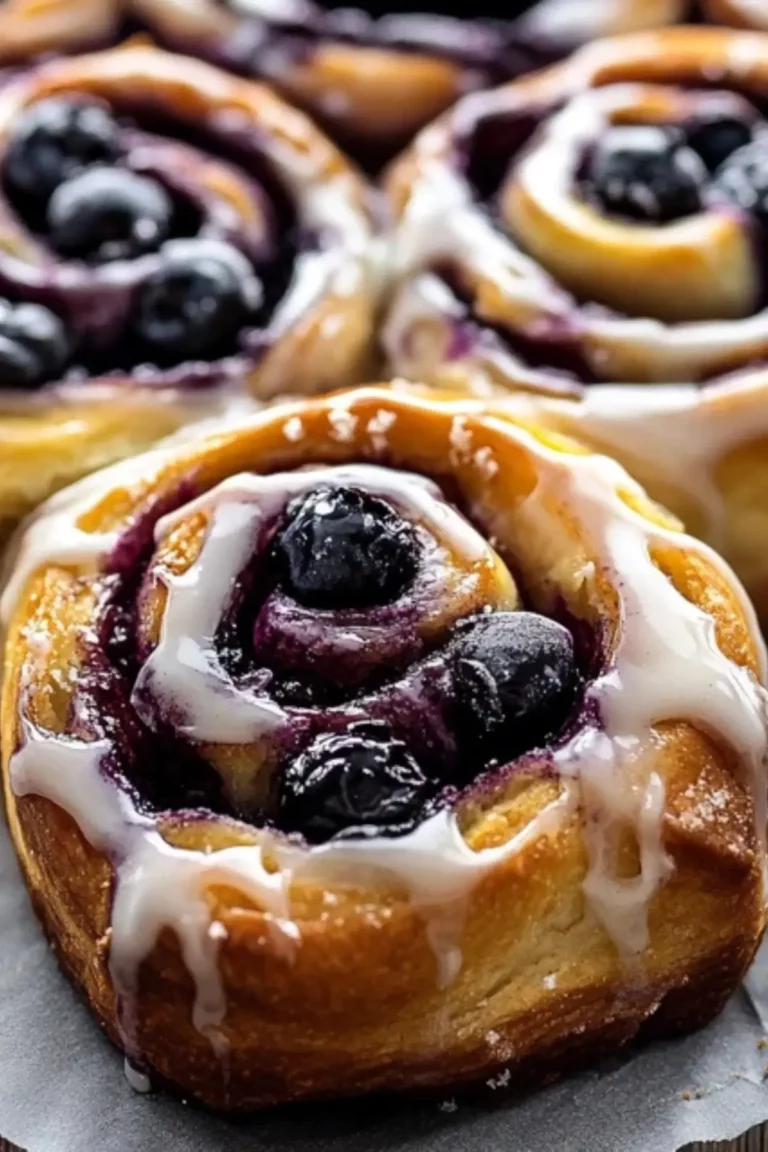 blaubeer zimtschnecken