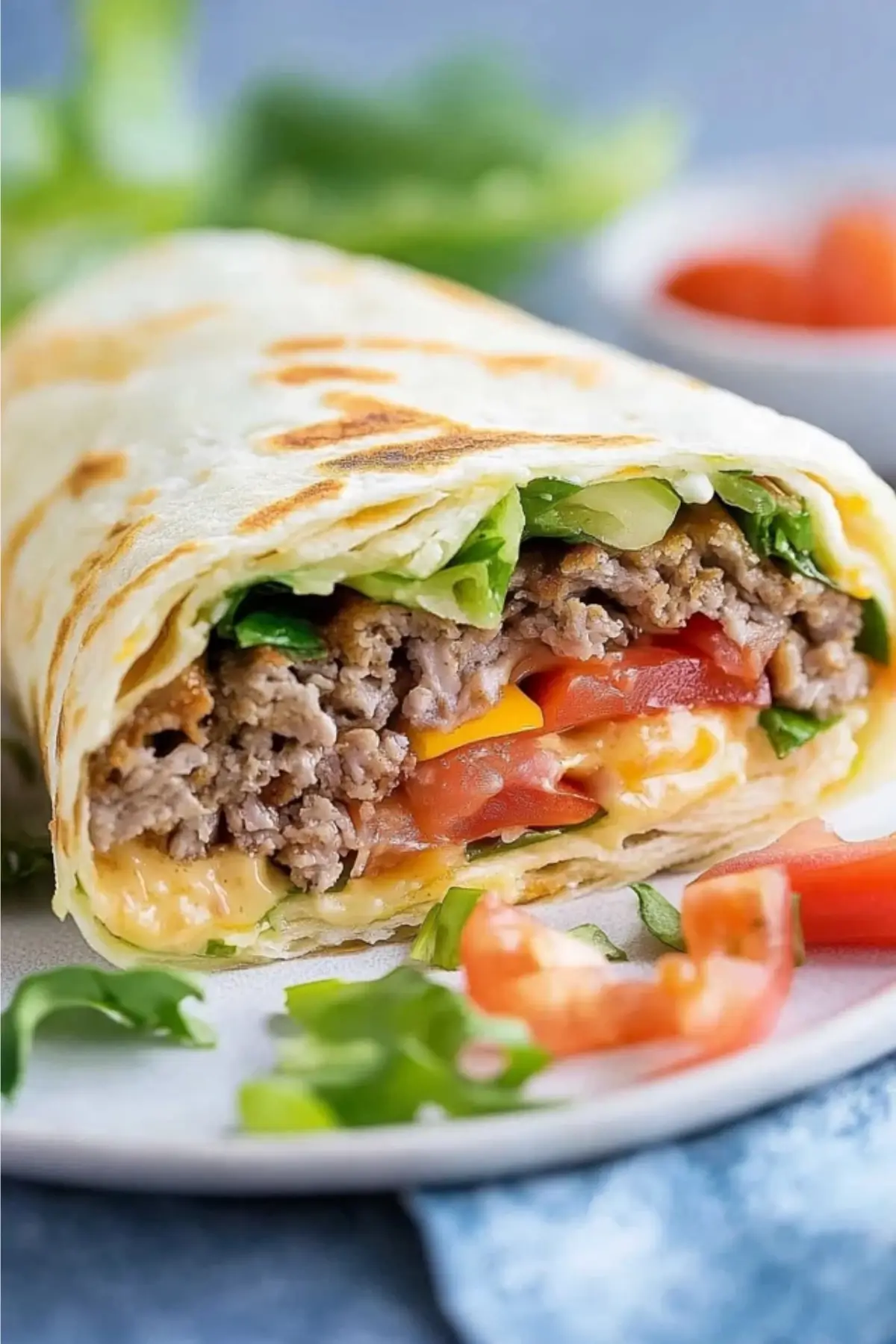 Low-Carb Big Mac Rolle - Kochkomplizin