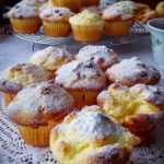 pudding muffins mit quark