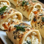 tortilla rollen mit feta