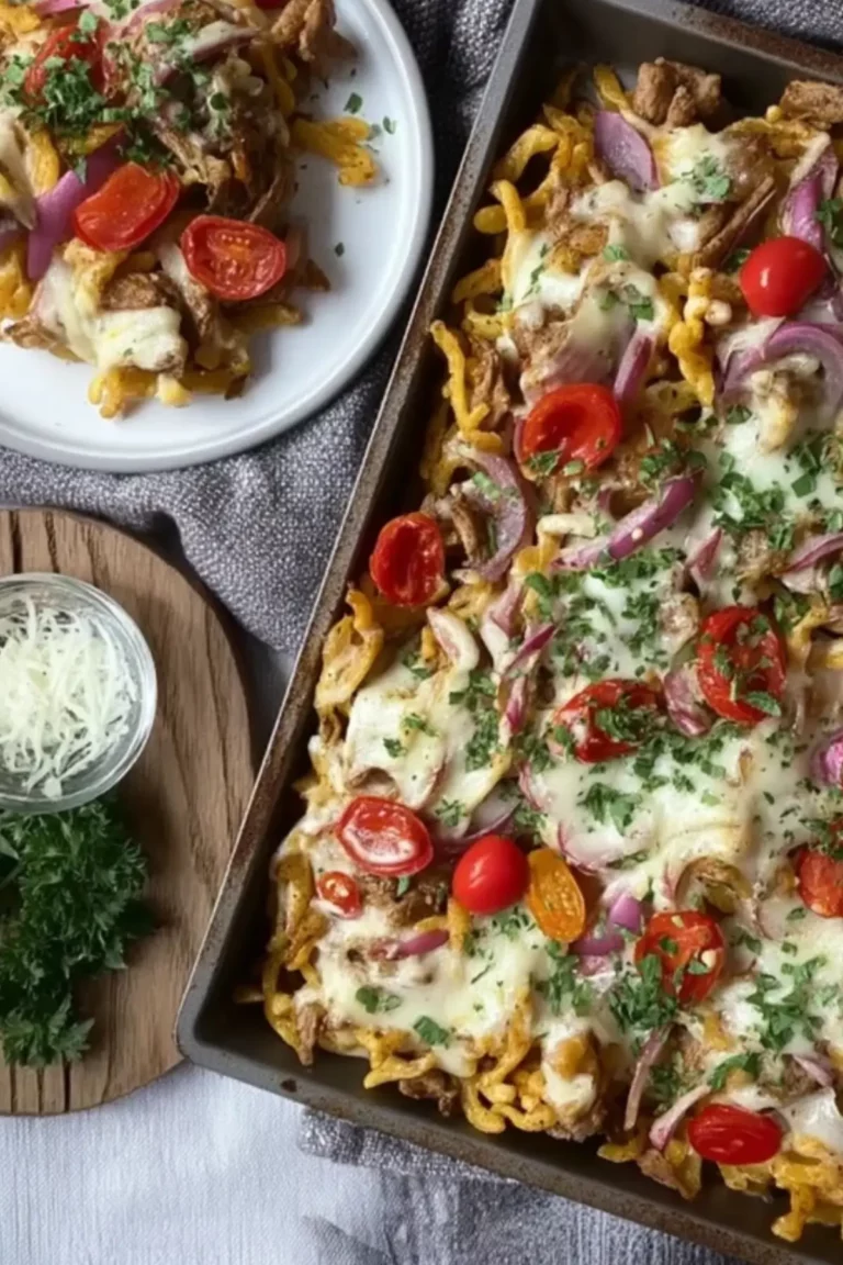 Gyros-Spätzle-Blech