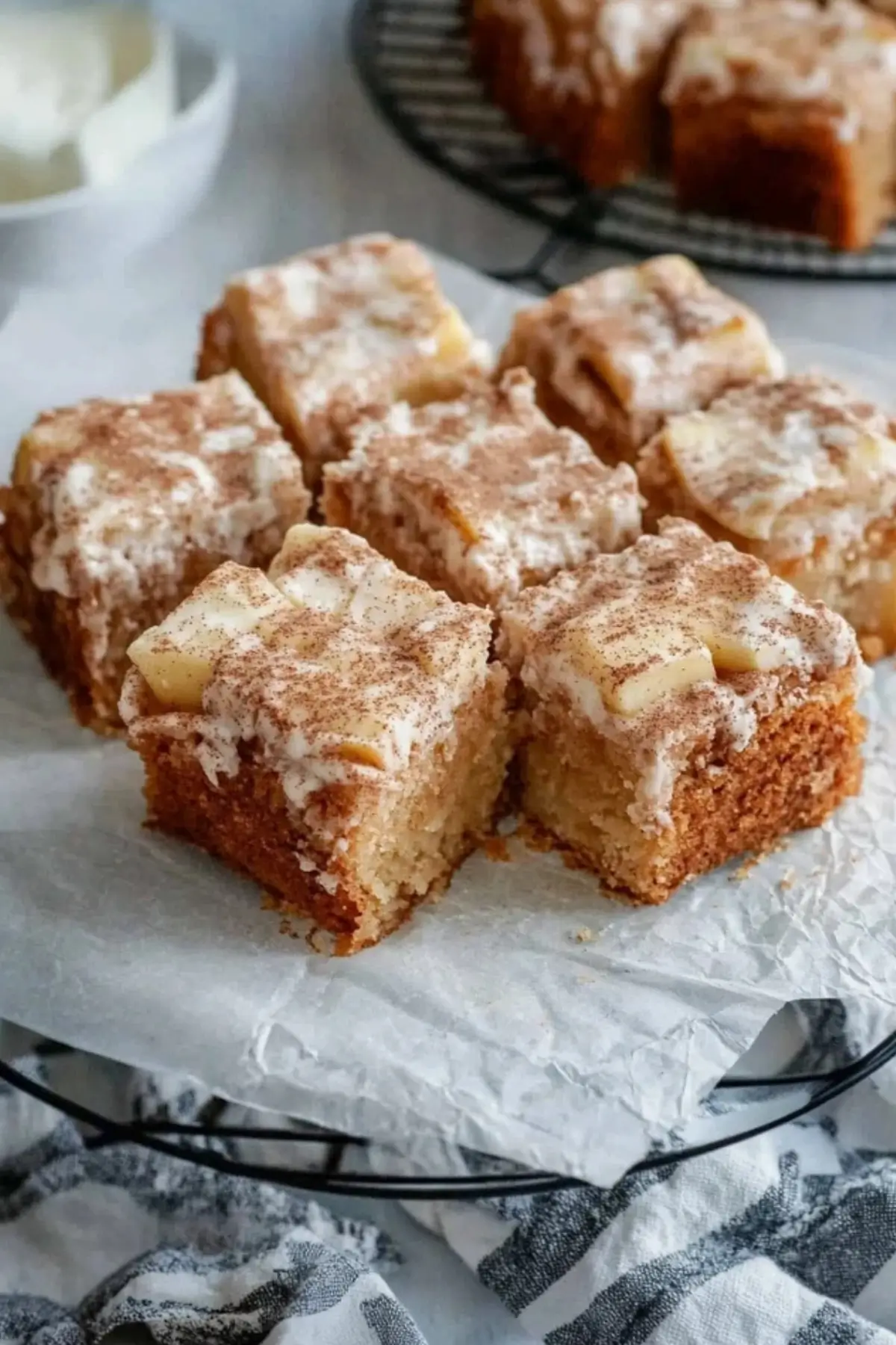 Zimtschnecken-Apfelkuchen