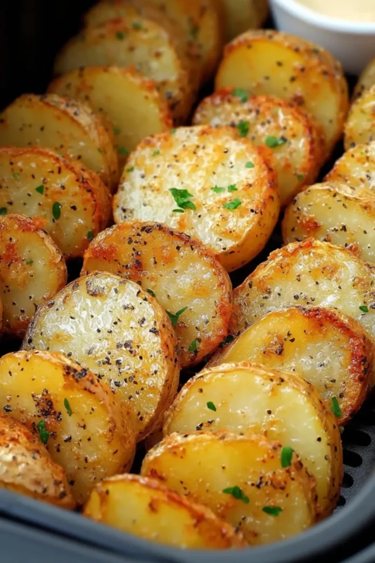 Air Fryer Sliced Potatoes