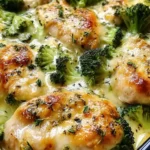 Brokkoli-Hähnchenfilets in Käsesauce