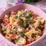 gerösteter blumenkohlsalat