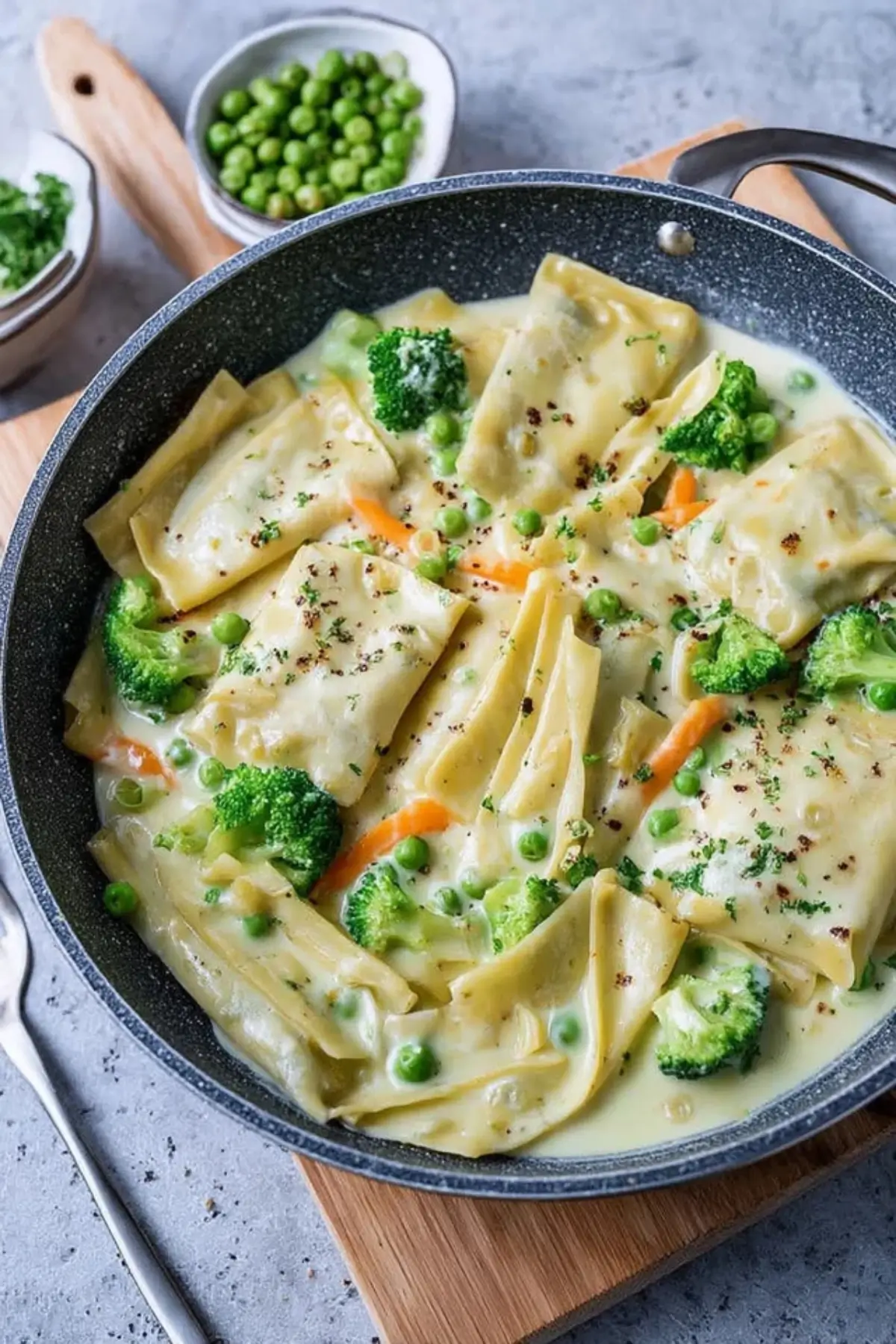 maultaschen in käse sahne soße