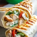 hähnchen ranch wraps