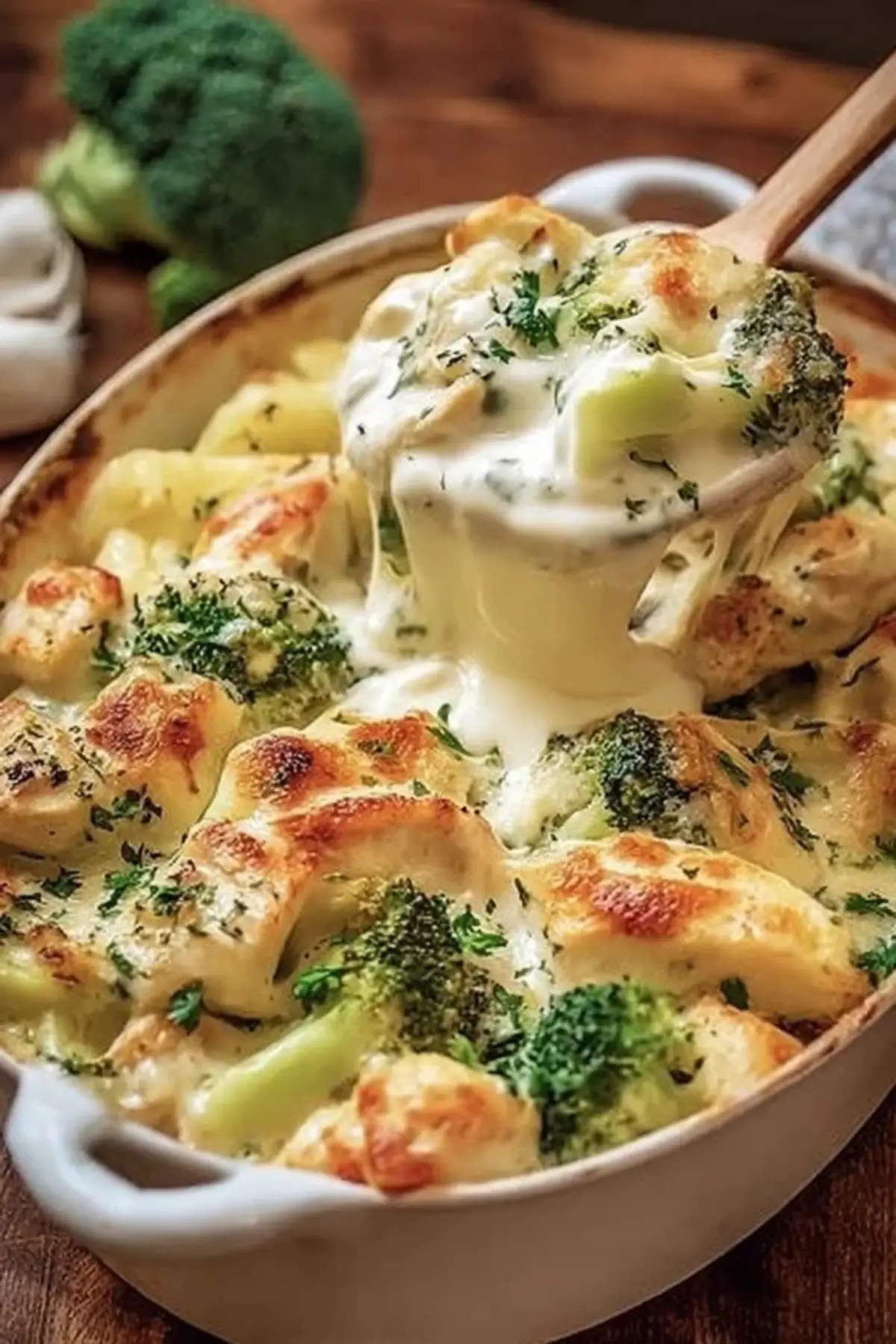 brokkoli auflauf mit hähnchen