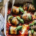 gefüllte auberginen involtini