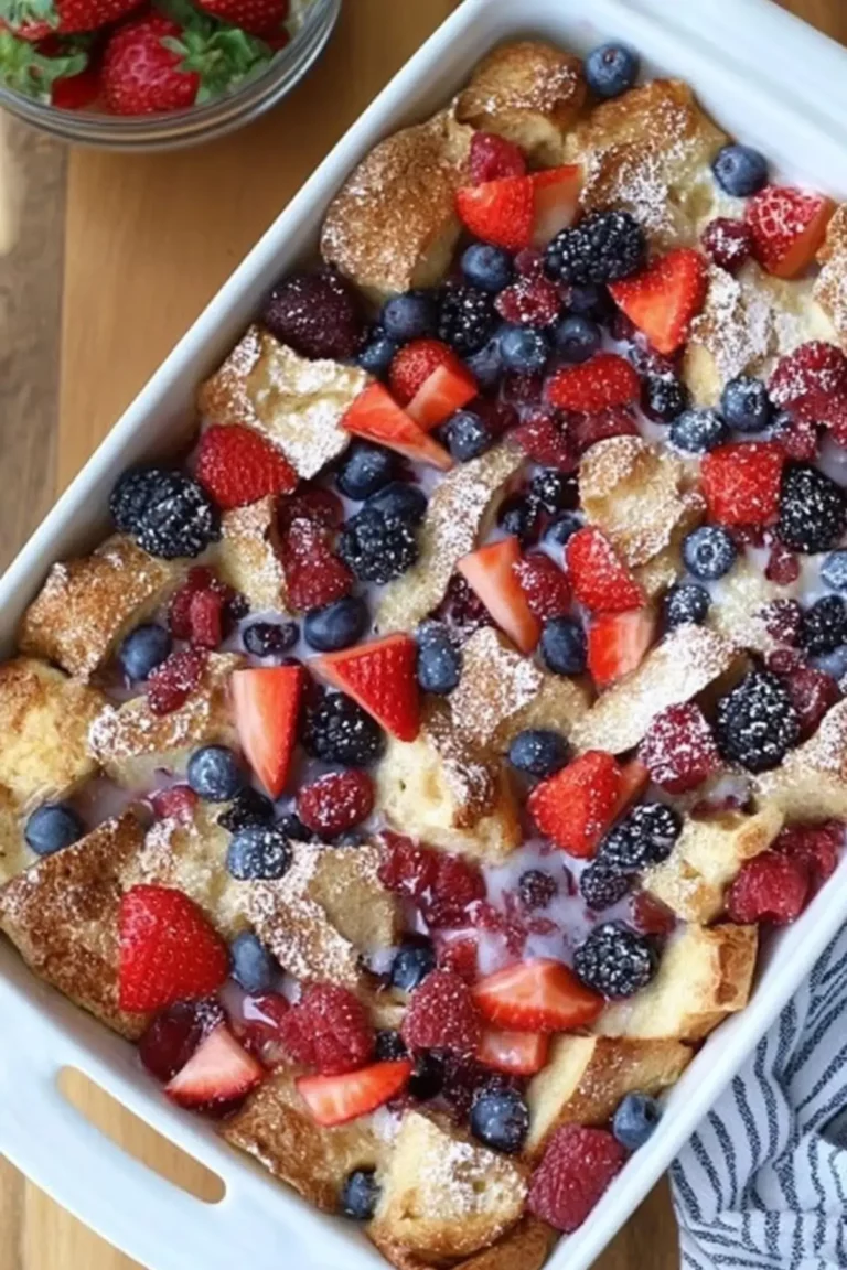 Berry French Toast Casserole