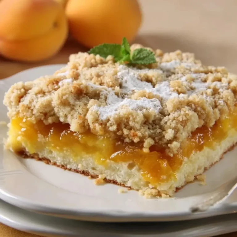Aprikosen Streuselkuchen