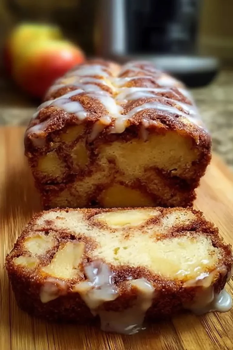 Zimtkuchen mit Äpfeln