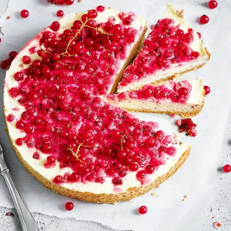 Johannisbeerkuchen mit Schmand