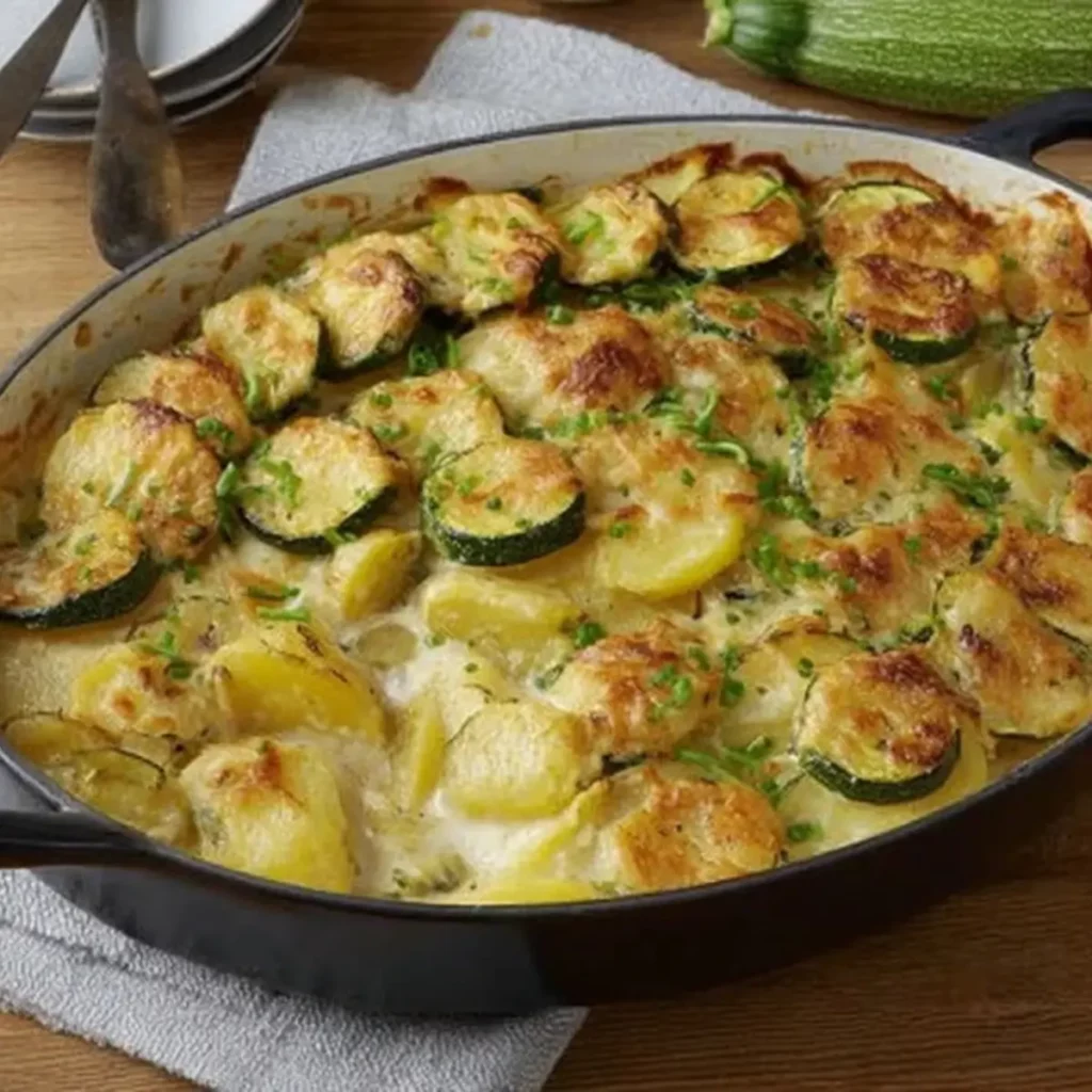 Kartoffel-Zucchini-Auflauf – Einfach und Cremig - Kochkomplizin Kartoffel-Zucchini-Auflauf – Einfach und Cremig - Kochkomplizin