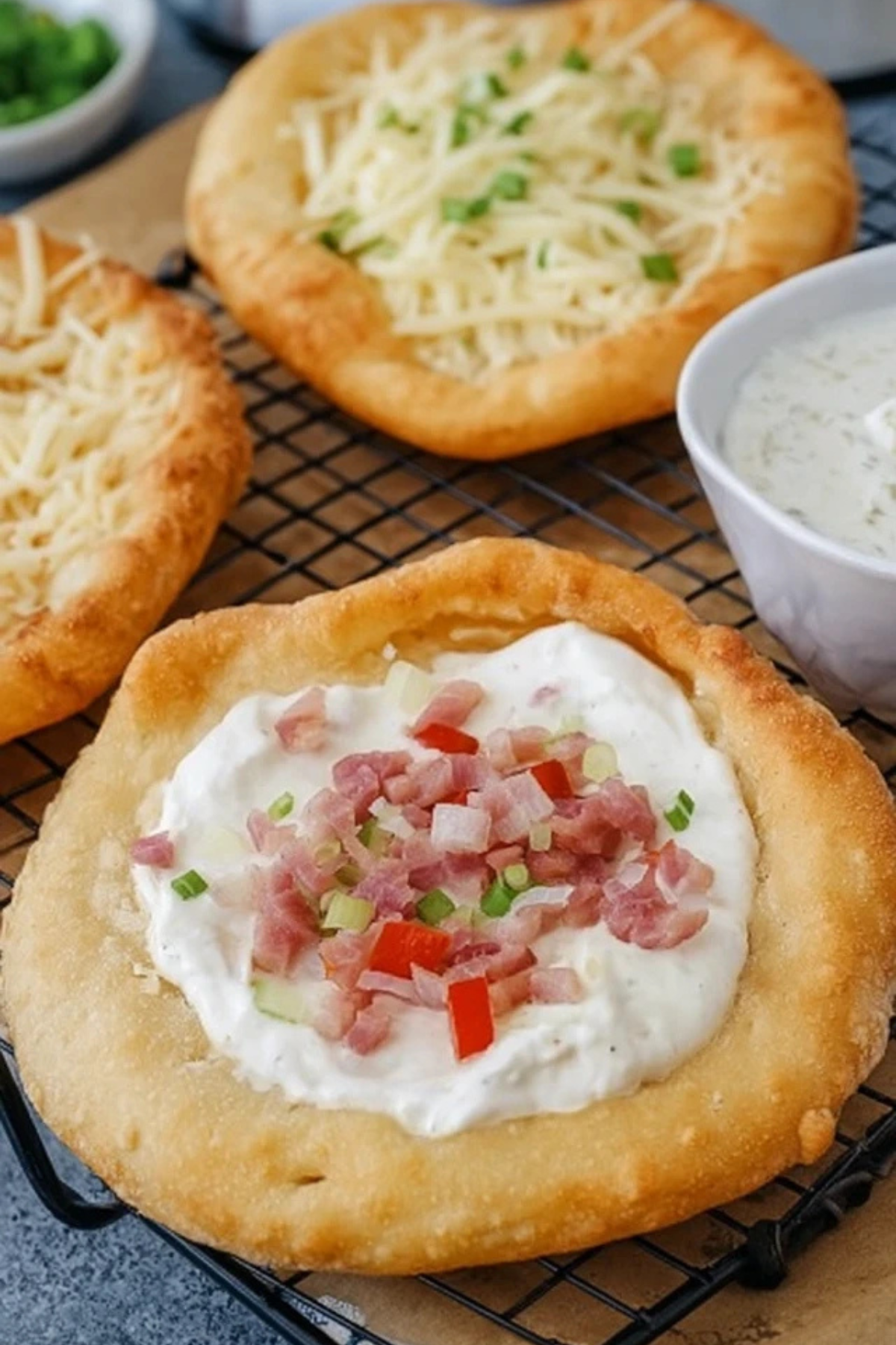 Langos Heißluftfritteuse