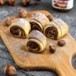 Mini Schokobrötchen mit Nutella