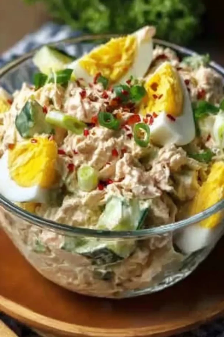 Thunfischsalat mit Ei