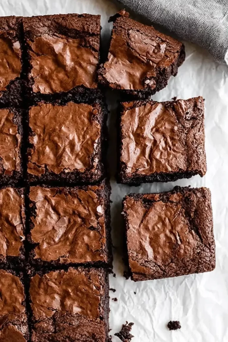 Chewy Fudge Brownies