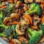 15 Minuten Pfanne mit Champignons, Brokkoli & Karotten
