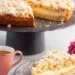 Streuselkuchen mit Pudding