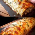 Hackfleisch-Käse-Rolle