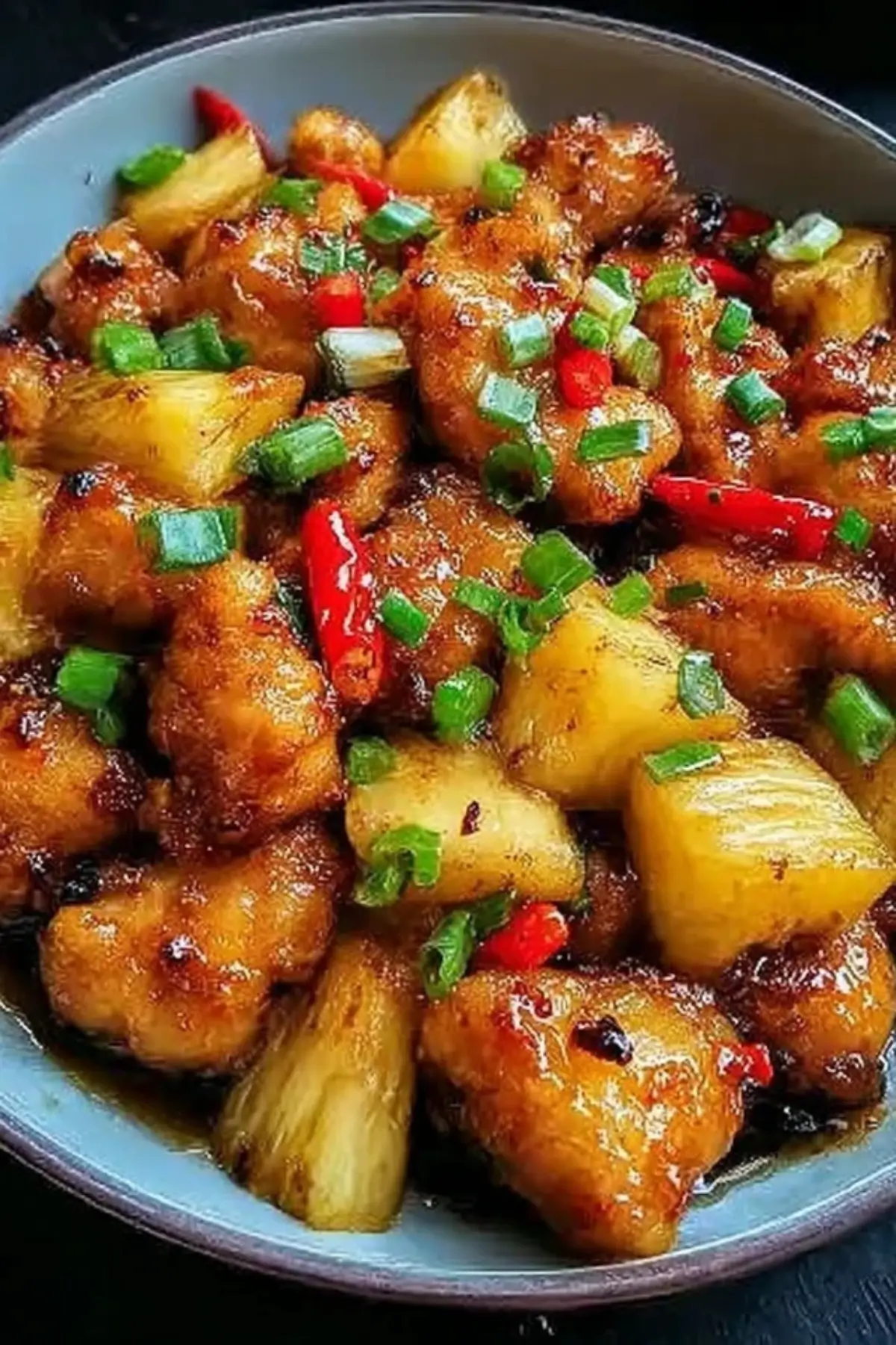 Ananas Hähnchen