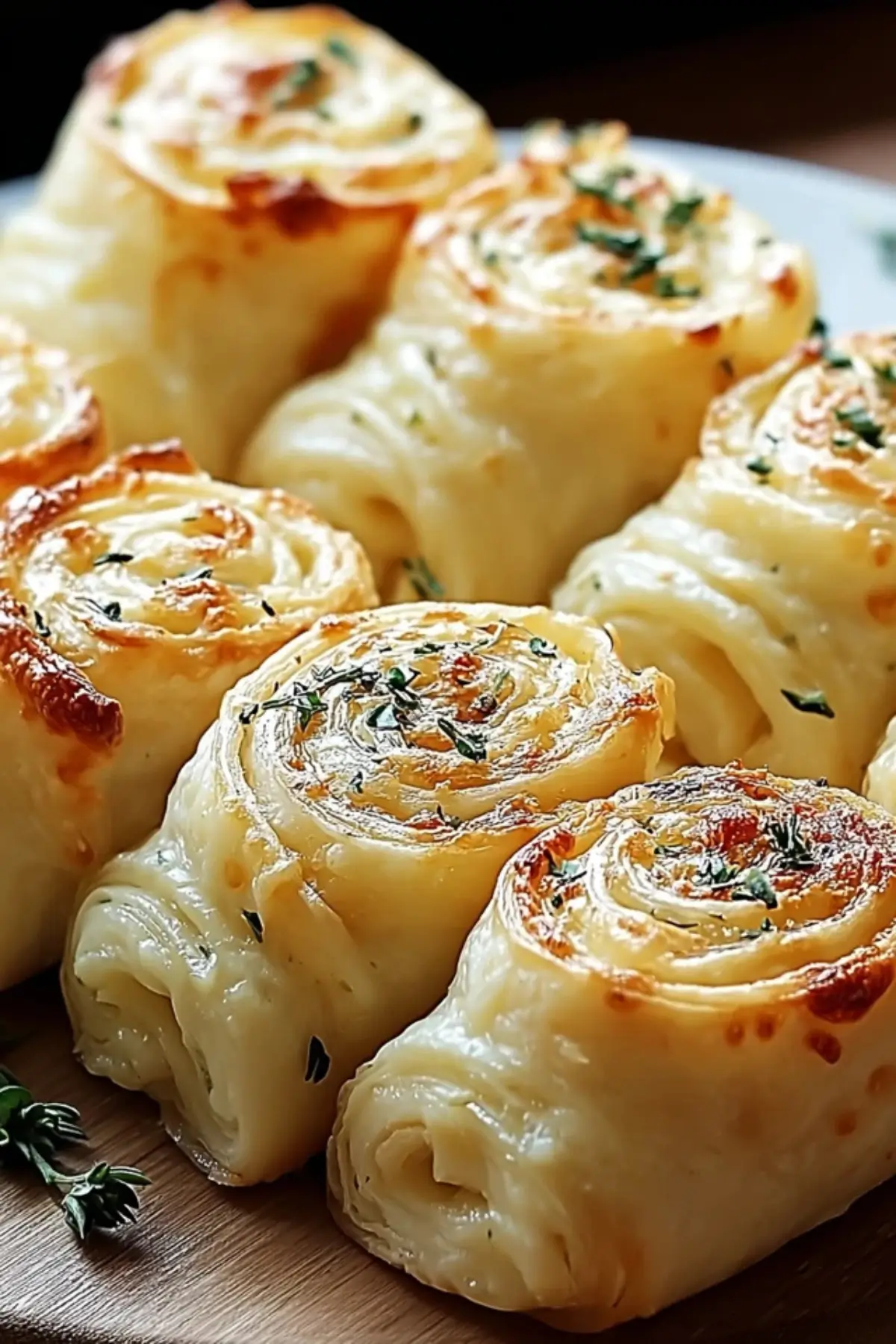 Cheesy Garlic Butter Rollups