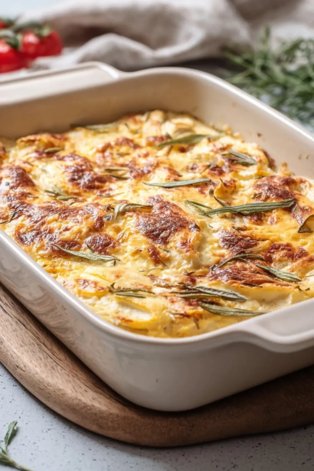 Huttenkase Auflauf Low Carb