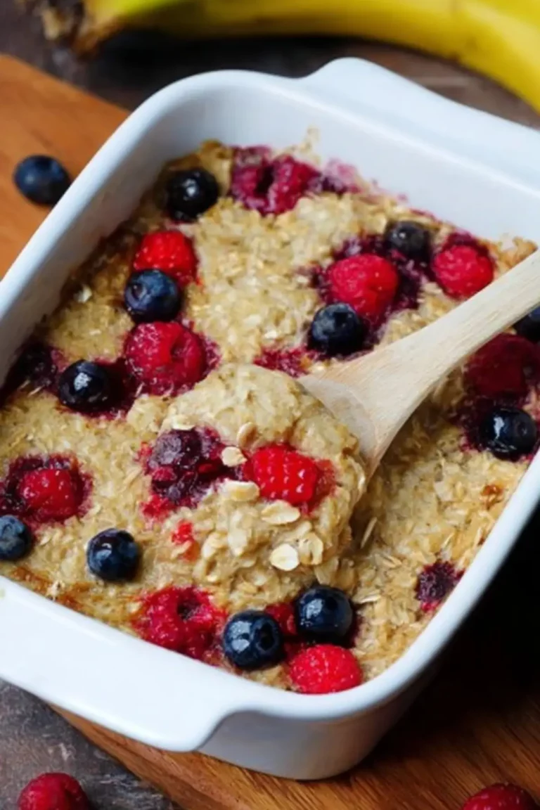 Baked Oats Rezept