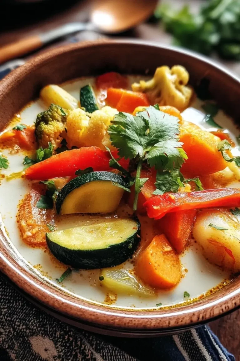 Vegetarisches Curry-Gemüse