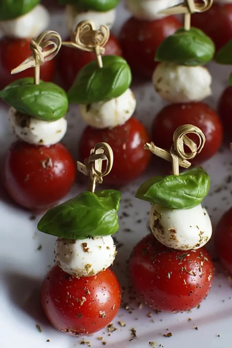 Tomate-Mozzarella-Spieße