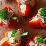 knackige Paprika-Häppchen