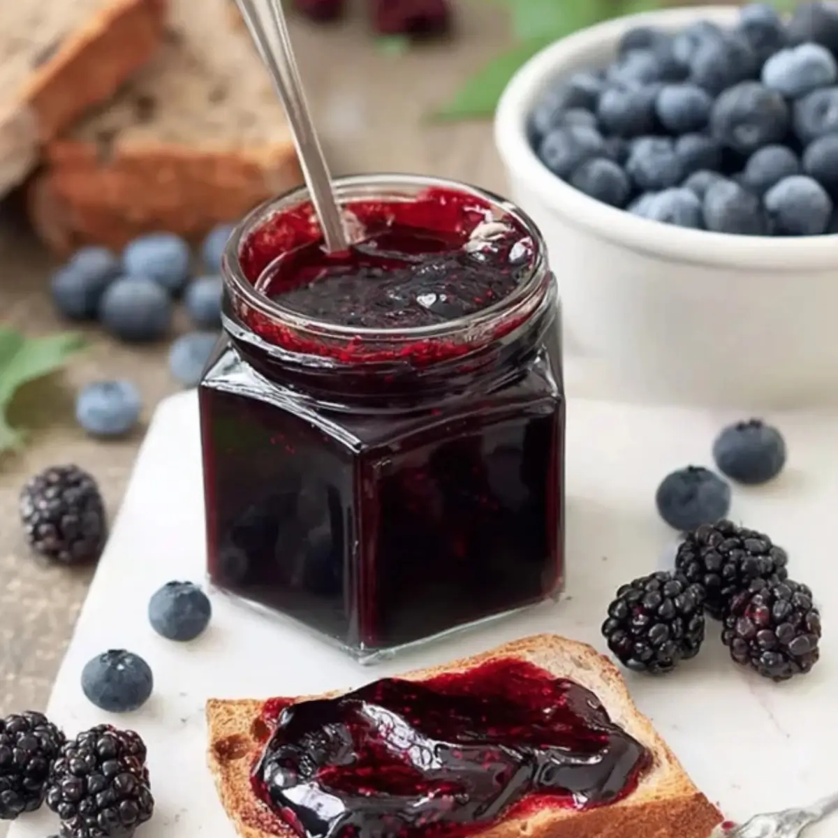 Heidelbeer-Brombeer-Marmelade – Ein fruchtiger Genuss für jedes ...