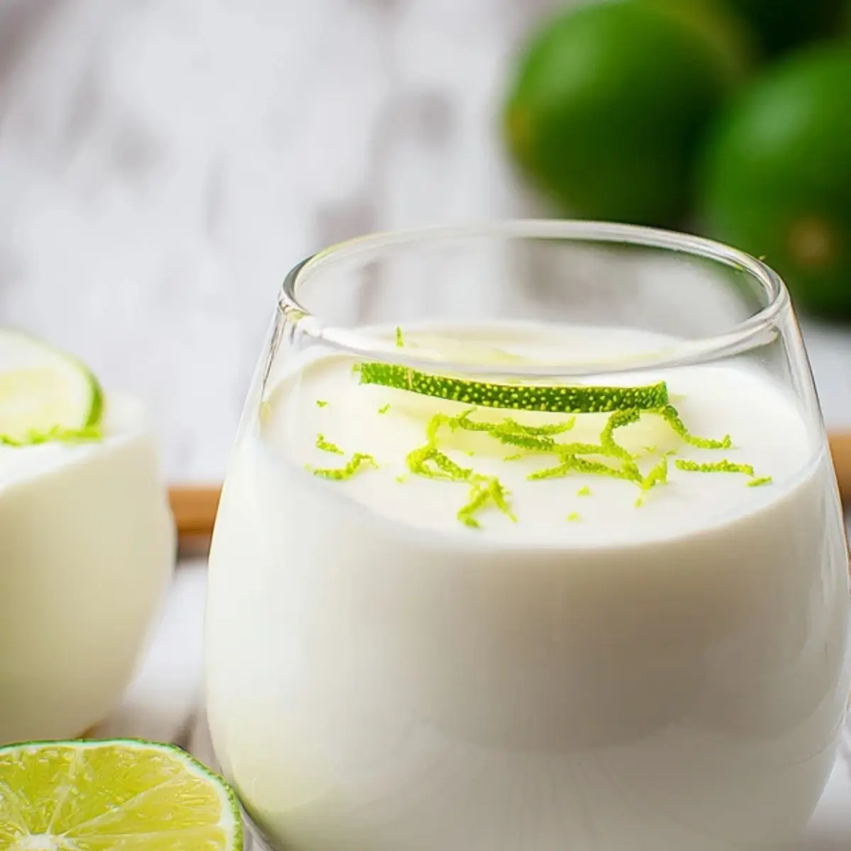 Joghurt Limetten Mousse