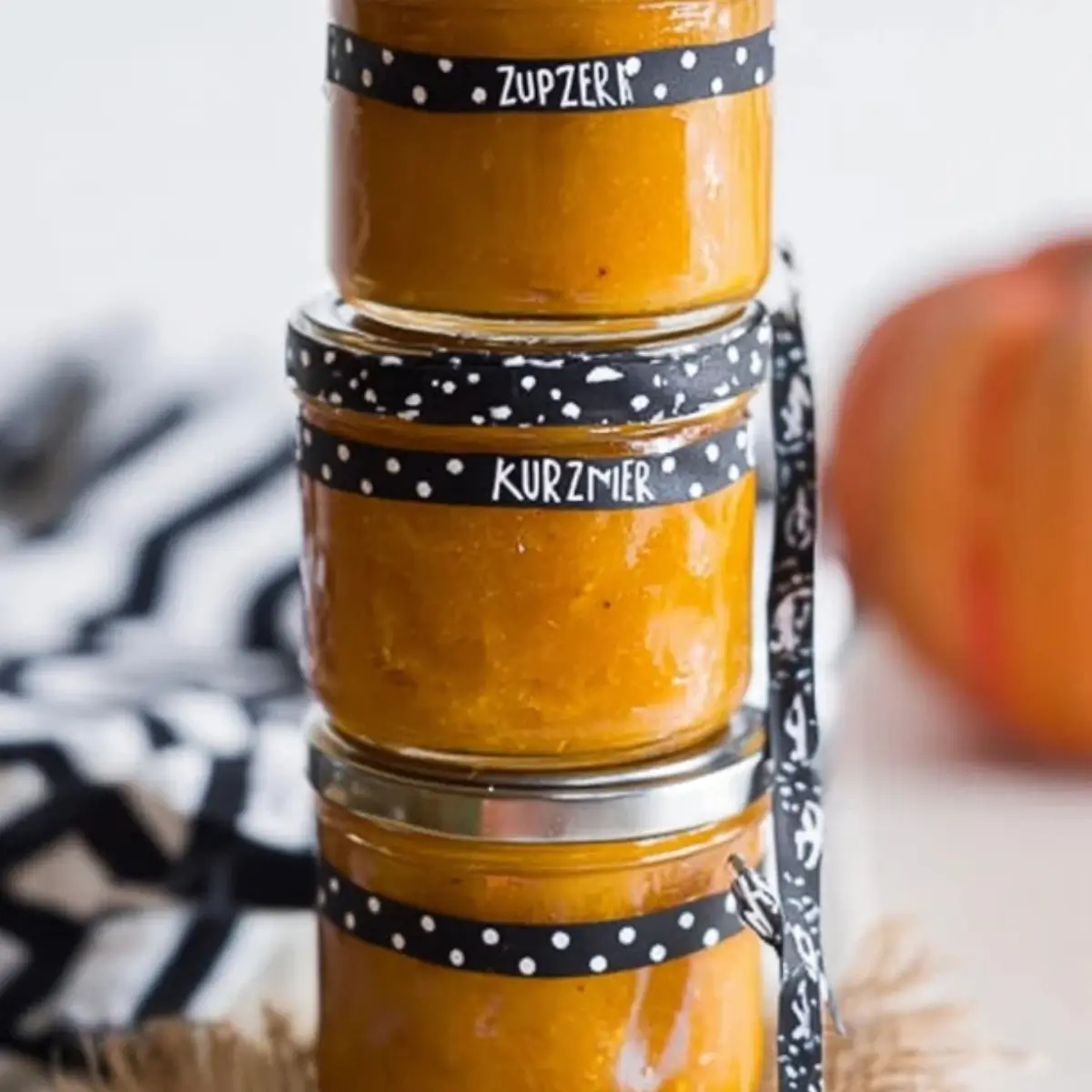 Kürbis-Apfel-Zimt-Marmelade