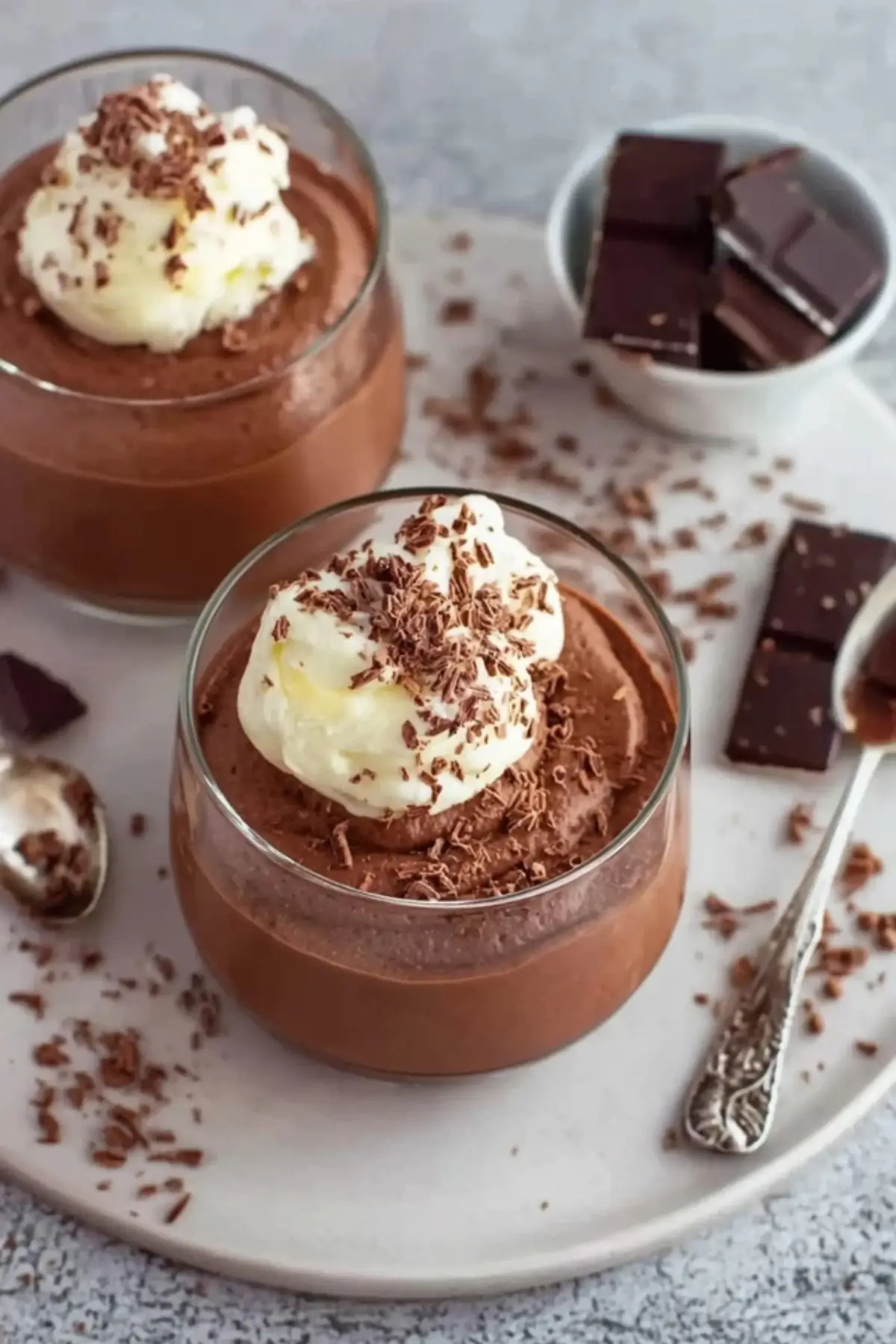 Mousse au Chocolat ohne Ei