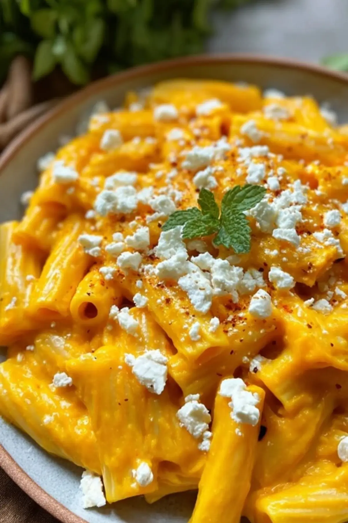 Pasta mit Kürbissoße und Feta – 5 Gründe, warum du es lieben wirst ... Pasta mit Kürbissoße und Feta – 5 Gründe, warum du es lieben wirst ...