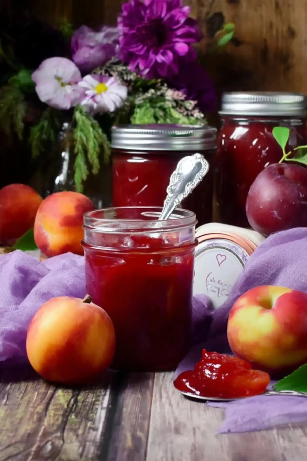 Pflaumen-Birnen-Marmelade
