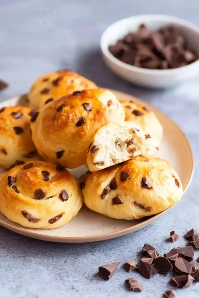 Schokobrötchen ohne Hefe