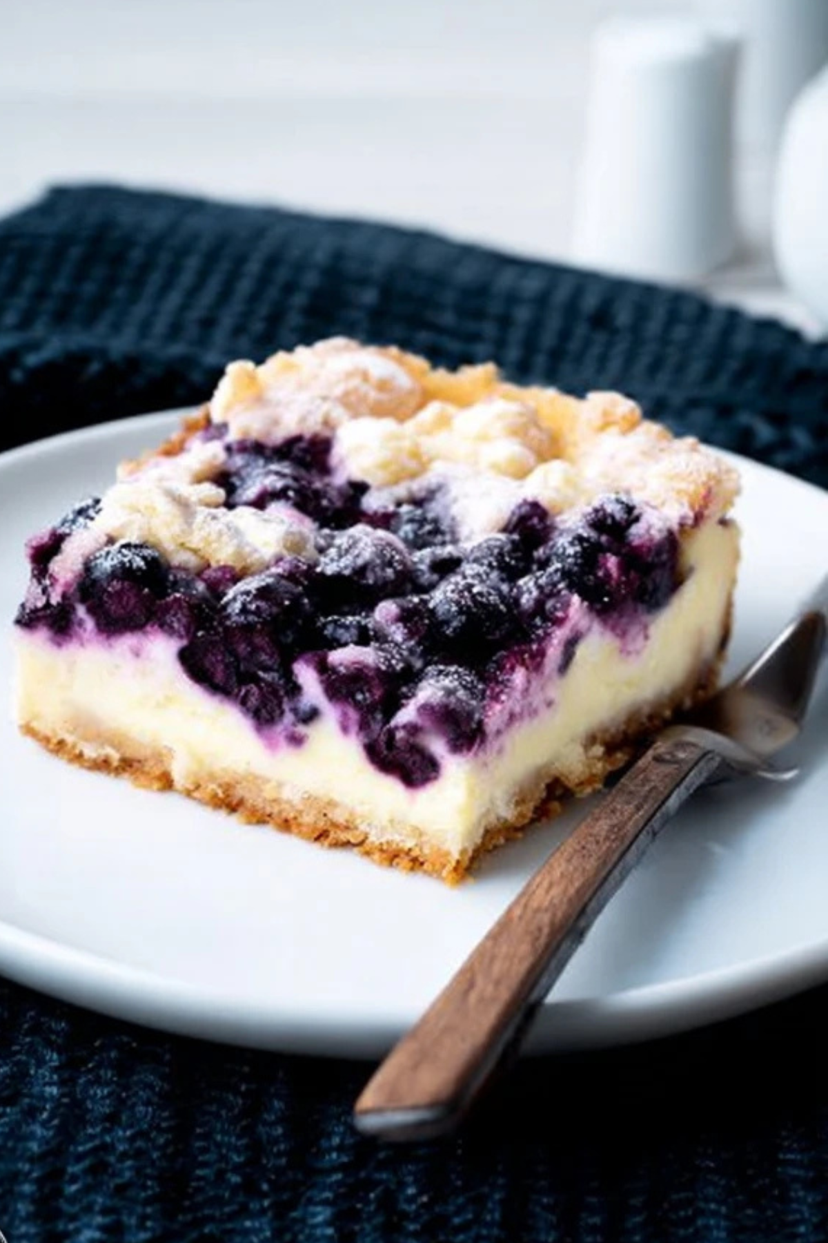 Blaubeer Quark Kuchen