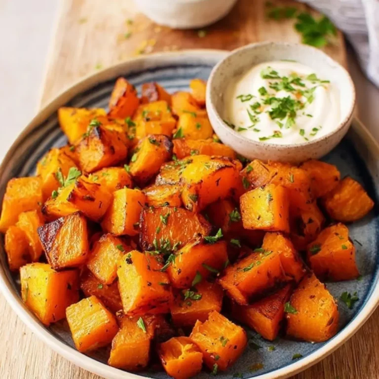 Butternut Kürbis aus der Heißluftfritteuse