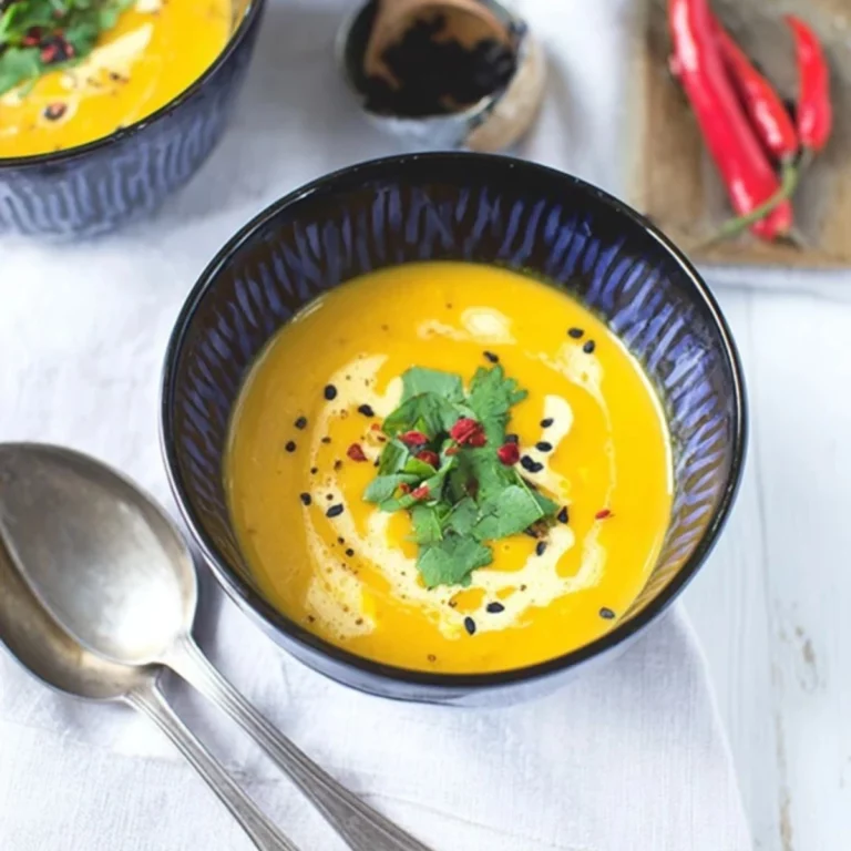 Cremige Kürbissuppe