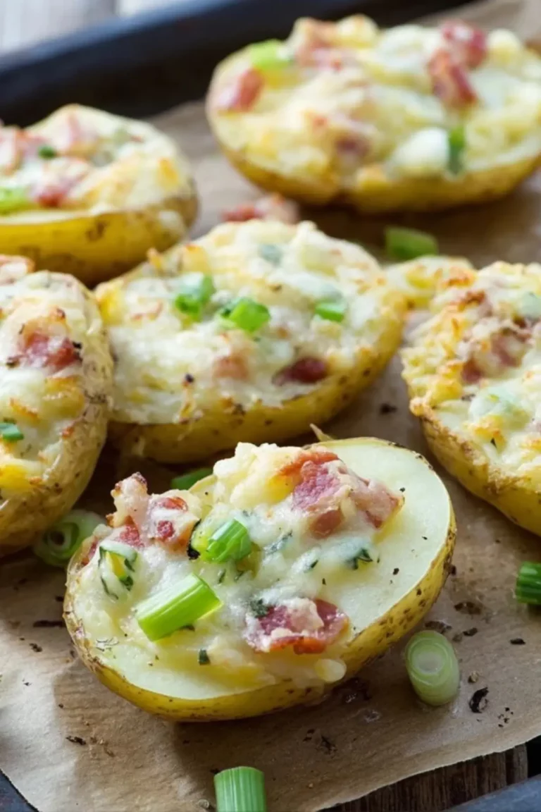 Gefüllte Kartoffeln nach Flammkuchen